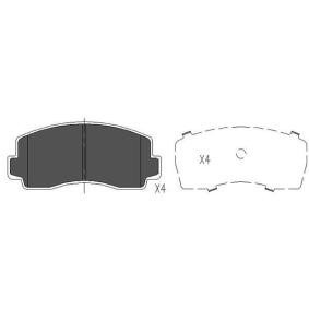 Köp Bromsbelägg av KAVO PARTS KBP-5528 till det låga priset 224,89 kr
