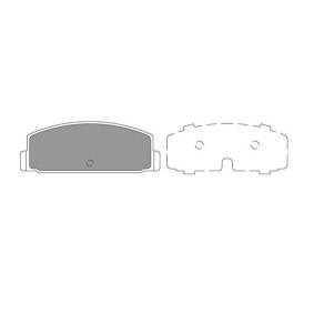 Köp Bromsbelägg av KAVO PARTS KBP-5545 till det låga priset 280,26 kr