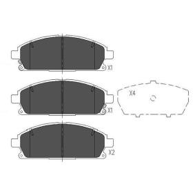 Osta Jarrupalat, levyjarru KAVO PARTS:llä KBP-6515 edullisesti hintaan 36,47 €