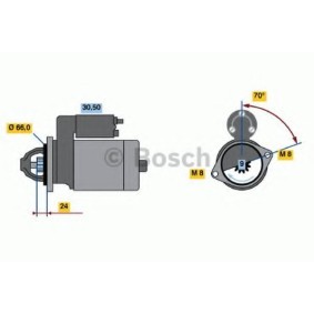 Köp Startmotor av BOSCH 0 986 010 200 till det låga priset 2673,82 kr