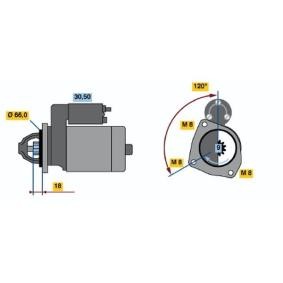 Köp Startmotor av BOSCH 0 986 010 260 till det låga priset 2142,53 kr