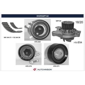 Köp Kamremssats med vattenpump av HUTCHINSON KH 293WP148 till det låga priset 3514,16 kr