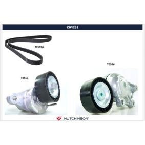 Achetez des Jeu de courroies trapézoïdales à nervures HUTCHINSON KHV 232 à prix pour 210,91 €