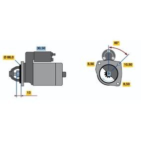 Köp Startmotor av BOSCH 0 986 011 651 till det låga priset 2920,84 kr