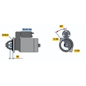 Köp Startmotor av BOSCH 0 986 012 061 till det låga priset 1751,22 kr
