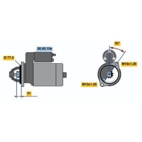 Köp Startmotor av BOSCH 0 986 012 171 till det låga priset 1556,31 kr