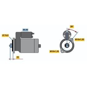 Köp Startmotor av BOSCH 0 986 012 311 till det låga priset 3119,50 kr