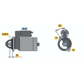 Köp Startmotor av BOSCH 0 986 012 610 till det låga priset 4687,31 kr