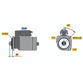 Köp Startmotor av BOSCH 0 986 012 851 till det låga priset 2412,48 kr