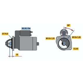 Köp Startmotor av BOSCH 0 986 013 501 till det låga priset 1601,76 kr