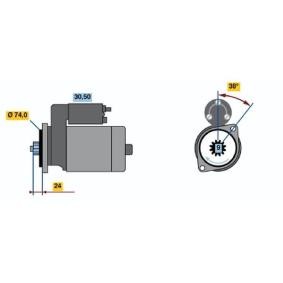 Köp Startmotor av BOSCH 0 986 013 571 till det låga priset 2340,17 kr