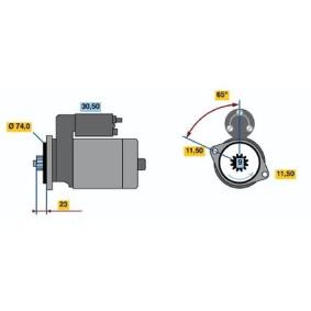 Köp Startmotor av BOSCH 0 986 013 981 till det låga priset 2916,05 kr