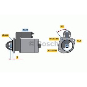 Köp Startmotor av BOSCH 0 986 014 101 till det låga priset 3113,98 kr