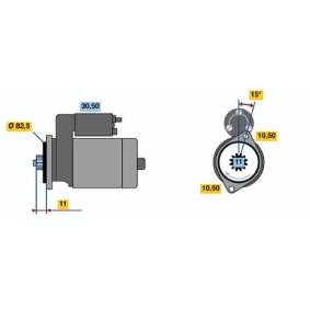 Köp Startmotor av BOSCH 0 986 014 271 till det låga priset 3626,65 kr