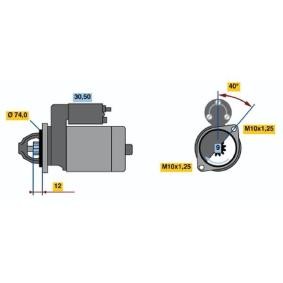 Köp Startmotor av BOSCH 0 986 014 481 till det låga priset 2213,52 kr