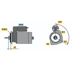 Köp Startmotor av BOSCH 0 986 015 320 till det låga priset 2406,77 kr