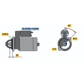 Köp Startmotor av BOSCH 0 986 015 740 till det låga priset 2626,73 kr