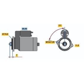 Köp Startmotor av BOSCH 0 986 016 441 till det låga priset 2111,28 kr