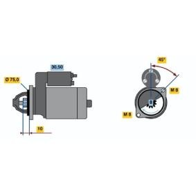 Köp Startmotor av BOSCH 0 986 016 451 till det låga priset 2761,43 kr