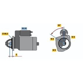 Köp Startmotor av BOSCH 0 986 017 361 till det låga priset 2879,26 kr