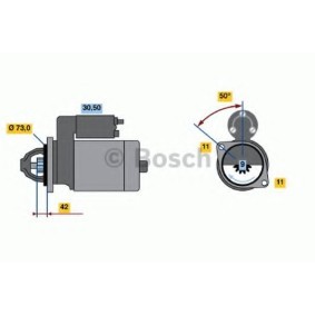 Köp Startmotor av BOSCH 0 986 017 440 till det låga priset 2165,68 kr