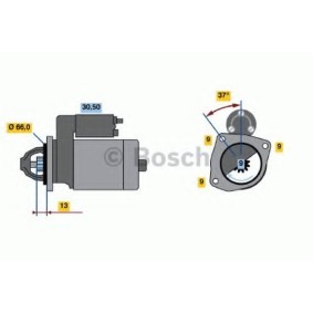 Köp Startmotor av BOSCH 0 986 017 770 till det låga priset 1208,01 kr