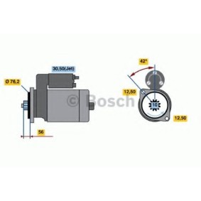 Köp Startmotor av BOSCH 0 986 018 040 till det låga priset 1699,76 kr