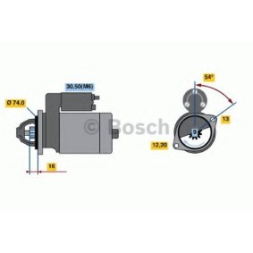 Köp Startmotor av BOSCH 0 986 018 830 till det låga priset 2078,03 kr