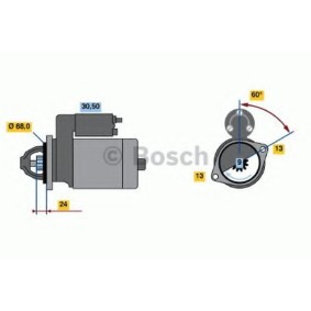 Köp Startmotor av BOSCH 0 986 018 840 till det låga priset 1785,39 kr