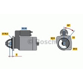 Köp Startmotor av BOSCH 0 986 018 870 till det låga priset 2478,17 kr