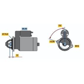 Köp Startmotor av BOSCH 0 986 019 370 till det låga priset 3234,72 kr