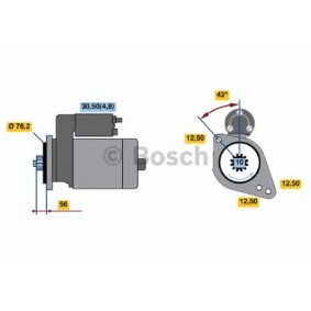 Köp Startmotor av BOSCH 0 986 020 250 till det låga priset 1430,32 kr