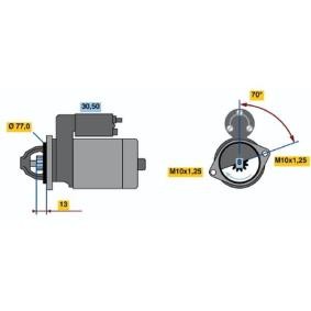 Köp Startmotor av BOSCH 0 986 020 381 till det låga priset 3483,60 kr