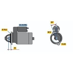 Köp Startmotor av BOSCH 0 986 020 850 till det låga priset 2725,17 kr