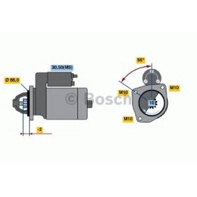 Köp Startmotor av BOSCH 0 986 021 600 till det låga priset 1425,60 kr