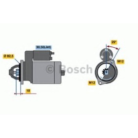 Anlasser von BOSCH