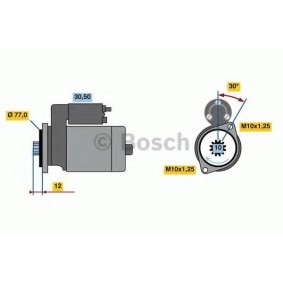 Anlasser von BOSCH