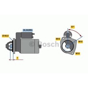 Köp Startmotor av BOSCH 0 986 022 910 till det låga priset 1659,54 kr