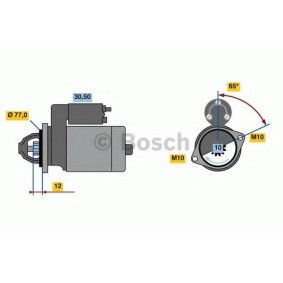 Köp Startmotor av BOSCH 0 986 023 340 till det låga priset 3103,83 kr