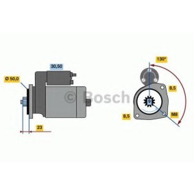Köp Startmotor av BOSCH 0 986 023 490 till det låga priset 3761,56 kr