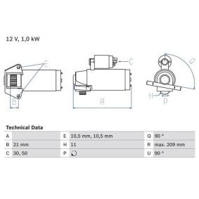 Köp Startmotor av BOSCH 0 986 023 610 till det låga priset 1642,89 kr