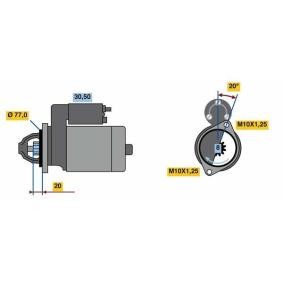 Köp Startmotor av BOSCH 0 986 023 980 till det låga priset 4518,35 kr