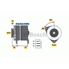 Lichtmaschine 0 986 030 760
