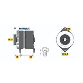 Lichtmaschine 0 986 032 651