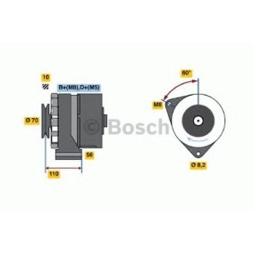 Lichtmaschine 0 986 034 150