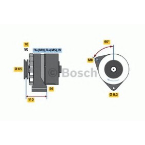 Lichtmaschine 0 986 034 500