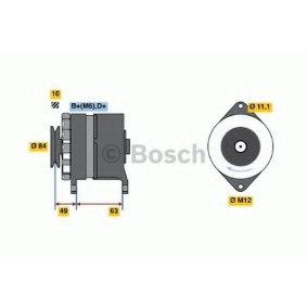 Lichtmaschine von BOSCH