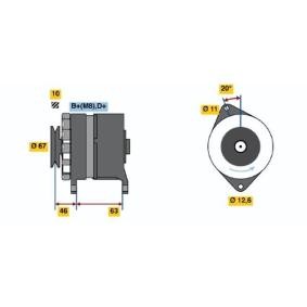 Lichtmaschine von BOSCH