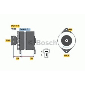Lichtmaschine von BOSCH