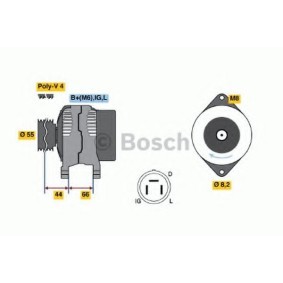 Lichtmaschine von BOSCH